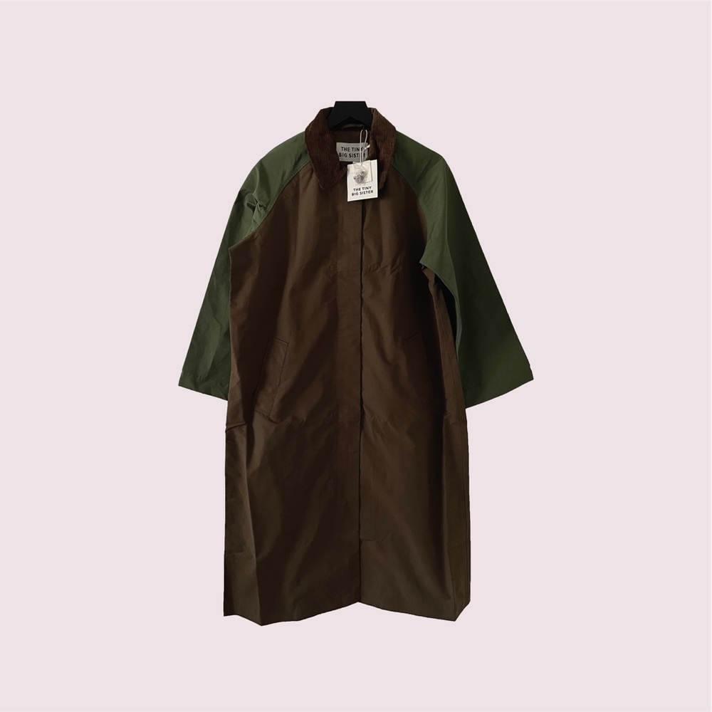 The Tiny Big Sister Oversized Trench Coat